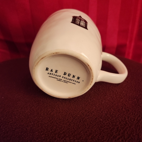 Rae Dunn Mug Bird Cage Dimple Texture Artisan CollectionNever used - Picture 2 of 2